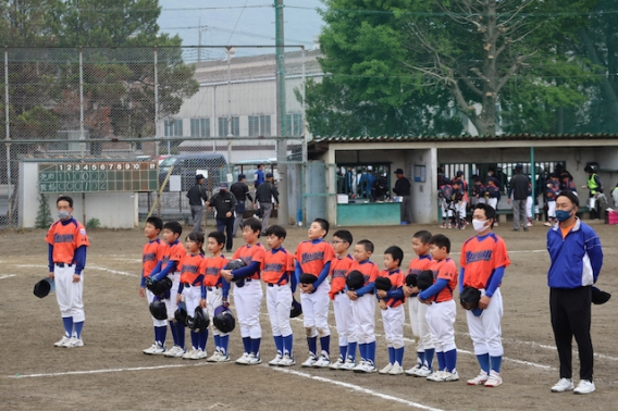 2022年4月25日　全日本学童軟式野球大会 甲府予選１回戦