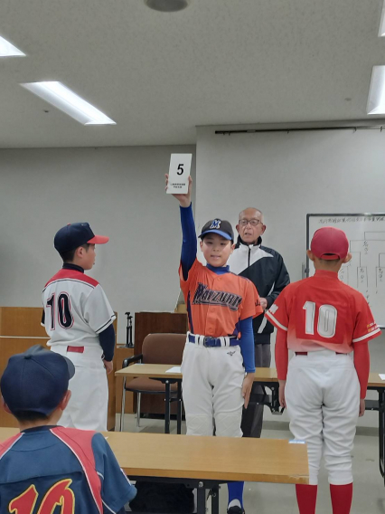 20250405学童甲府大会　抽選会