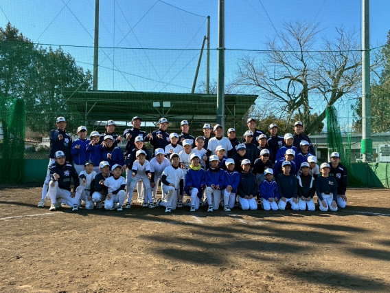 2026.2.1甲府西高校野球教室